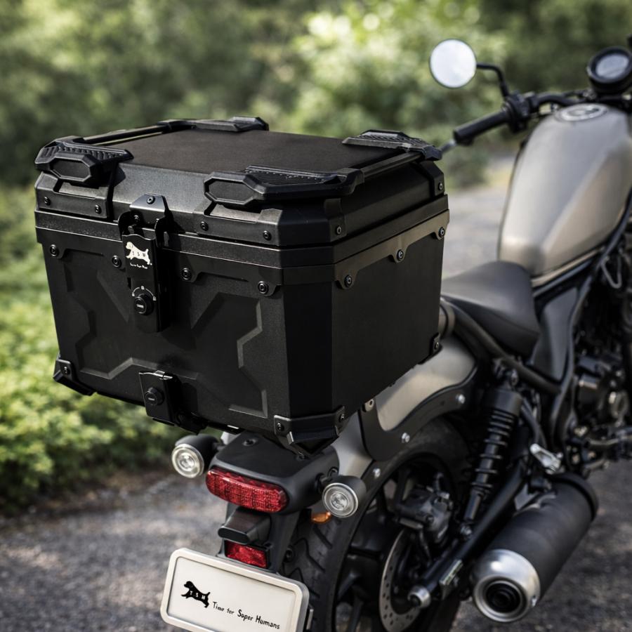 T.S.H】 バイク リアボックス 45L トップケース パニアケース 大容量