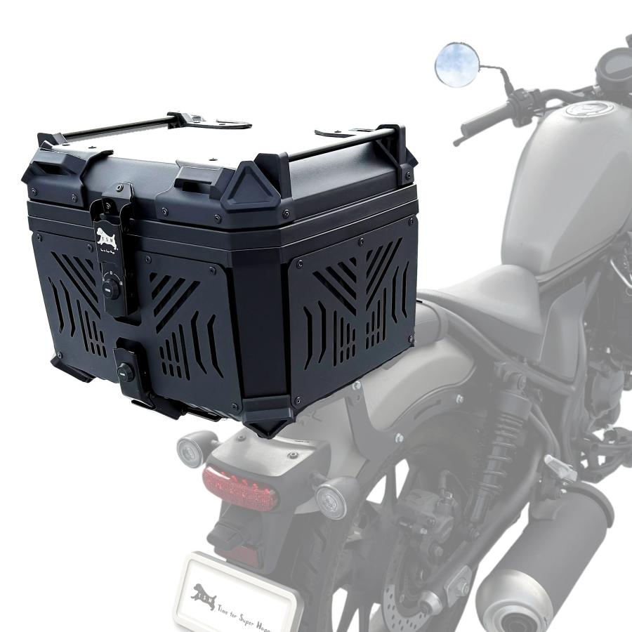 T.S.H】 バイク用リアボックス 45L トップケース パニアケース 大