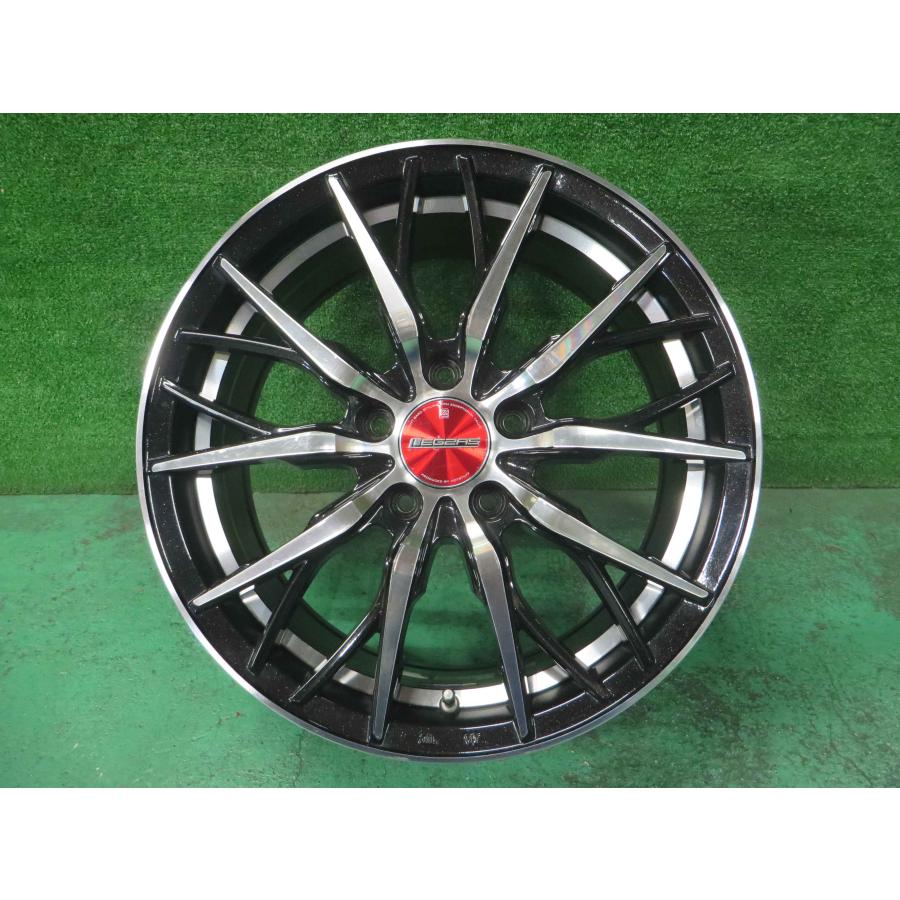 社外 アルミホイール LEGZAS レグザス 17インチ 7J +48 5H PCD 