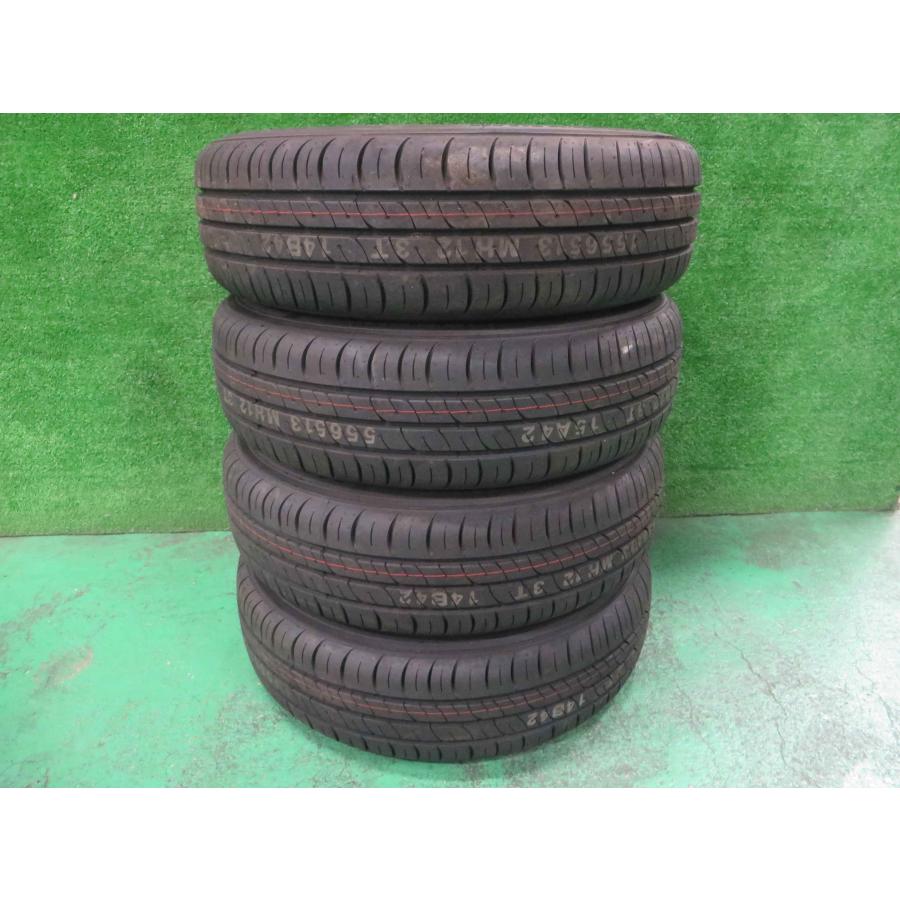 4穴マルチ 中古   社外アルミホイール  13インチ 4.5J +42 PCD100/110/114 4H マーシャル MH12 155/65R13 22年製 4本セット｜tsj1718｜07