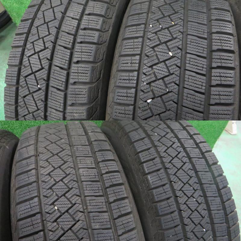 中古スタッドレスセット 195/65R15 ピレリ ICEZERO ASIMMETRICO(2023年) \u002615インチ6J+53 5/114.3 エクシーダ[ノア、ステップワゴンetc...]の画像