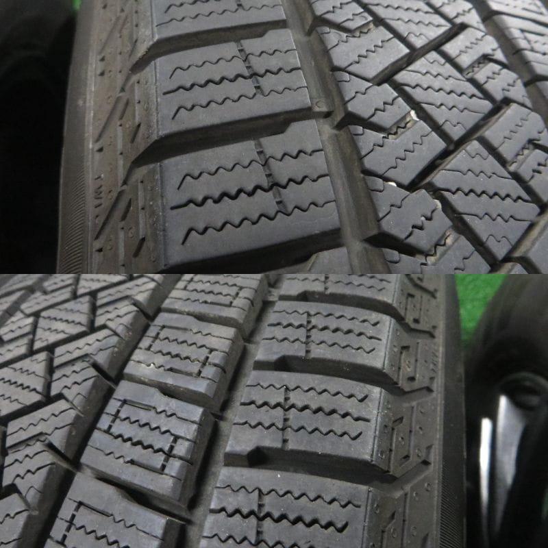 中古スタッドレスセット 195/65R15 ピレリ ICEZERO ASIMMETRICO(2023年) \u002615インチ6J+53 5/114.3 エクシーダ[ノア、ステップワゴンetc...]の画像