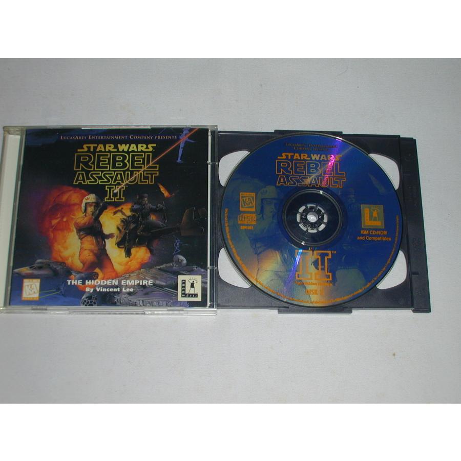 Star Wars: Rebel Assault II The Hidden Empire IBM PC CD ROM GAME