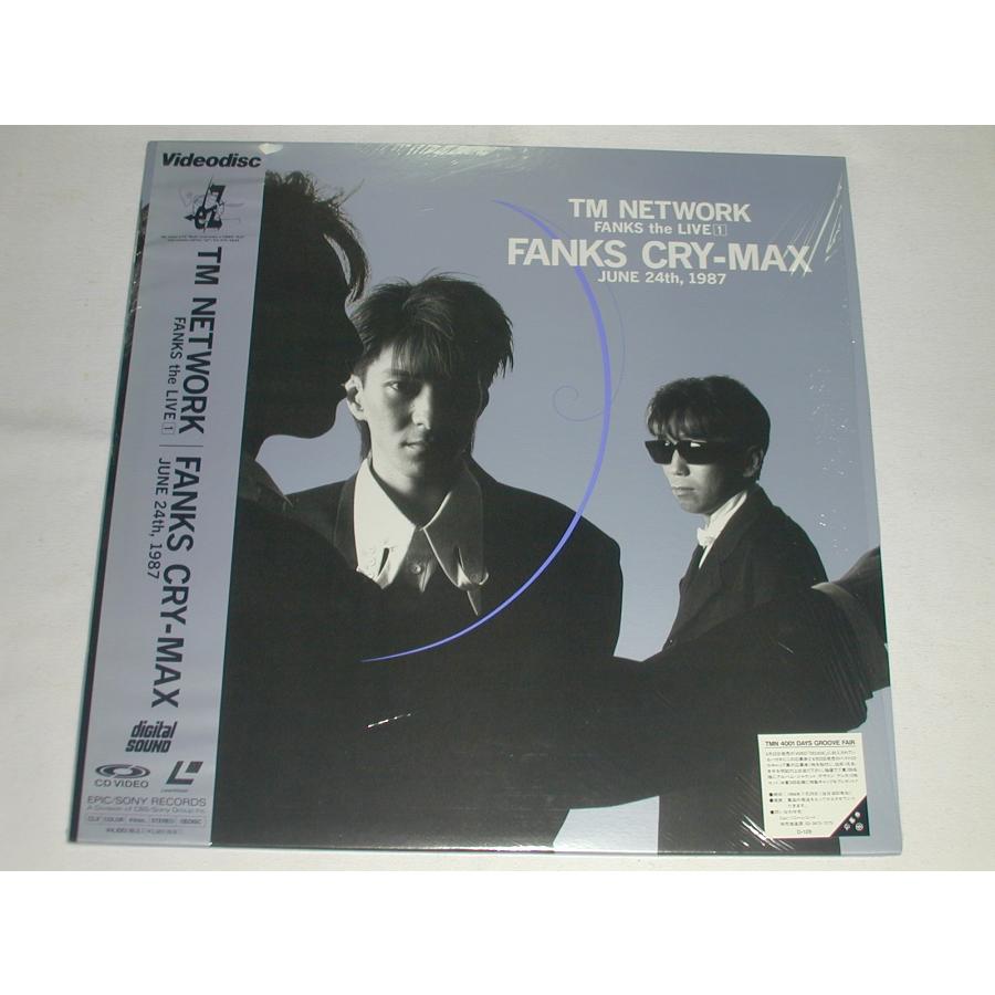 LD：レーザーディスク）TM NETWORK/FANKS the LIVE1 FANKS CRY-MAX 