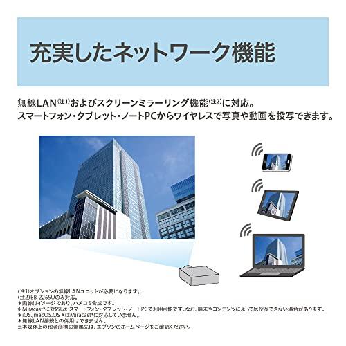 期間セール ！ エプソン プロジェクター EB-2155W (5000lm/WXGA/4.3kg) 【GM3668534858】(133289円)