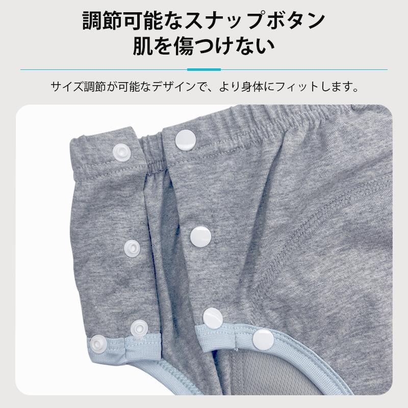 布おむつ 大人用 3枚セット 洗濯可 尿漏れ防止 高齢者 介護 失禁パンツ