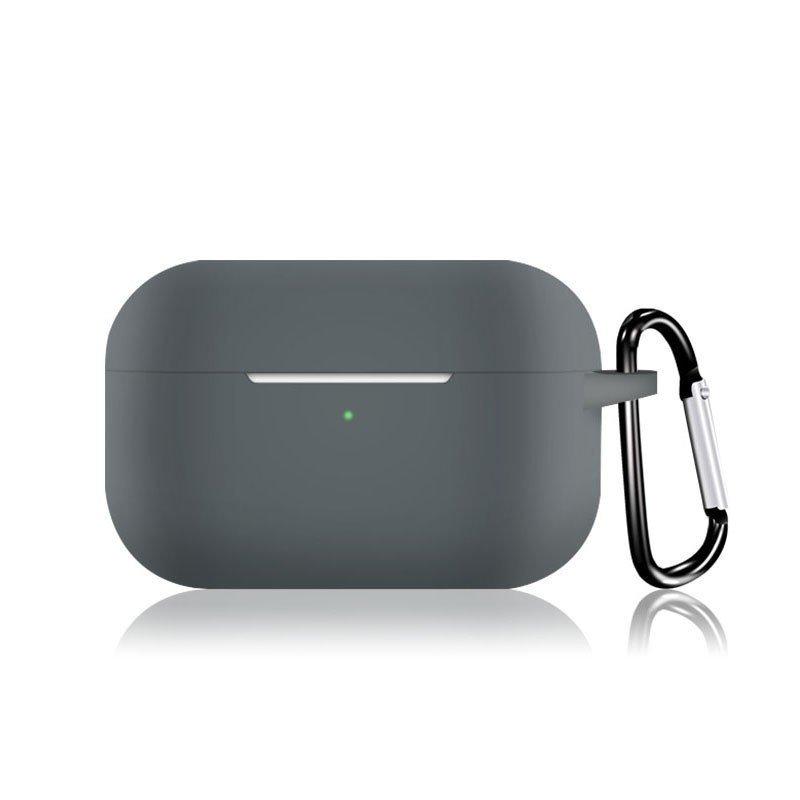 AirPodsPro対応ケース シリコン AirPods Pro Case カバー カラビナ付き