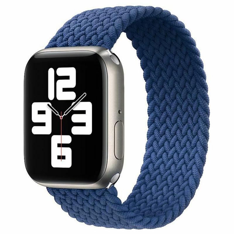 apple watch用ベルト 1本 弾力ナイロン 編み アップルウォッチバンド 伸縮 ループ スポーツ ビジネス 学生 iWatch おしゃれ 男女兼用series7 6 5 4 3 2 1 SE |  | 02