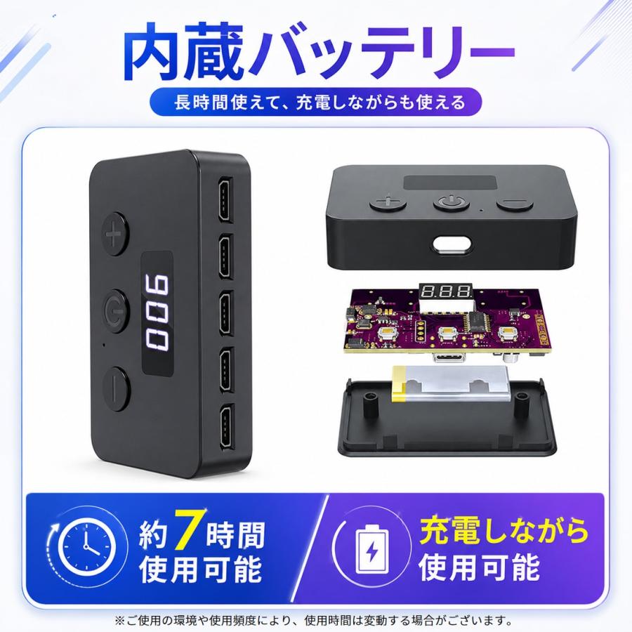オートクリッカー 自動タップ機 連打ツール オートタップ ヘッド2個付 スマホ 高速連打 無音 毎秒50回 5ポート ランダム クリック 速度 間隔 調整可 時短 充電式 |  | 04