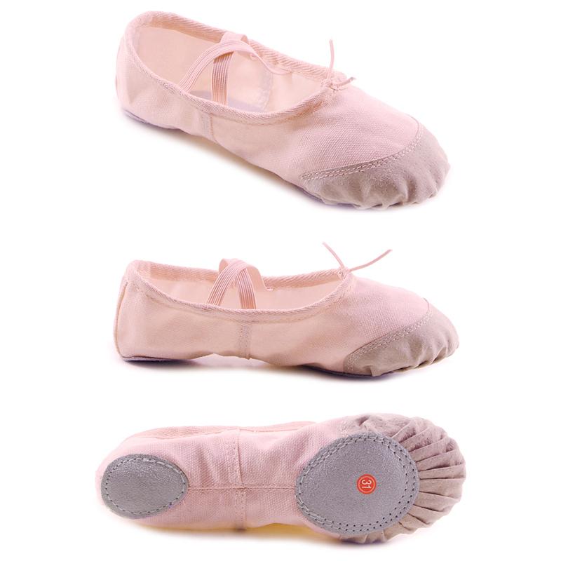 バレエシューズ スプリットソール ダンスシューズ 本革 ガール 子供 キッズ 幼児 ジュニア シニア 大人 アダルト ヨガ エレクトーン 新