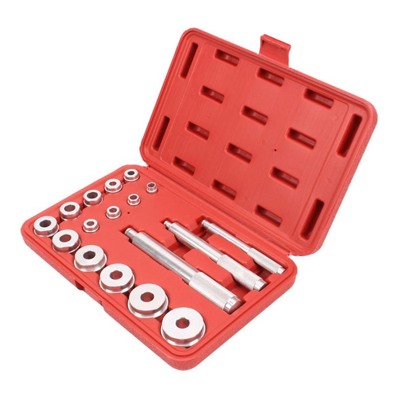 ベアリングレース シールドライバー 圧入 工具 17点セット 汎用 アタッチメント 外径12-42mm 交換 修理 整備 車 バイク DIY 取り付け インストーラー アルミ製 |  | 11