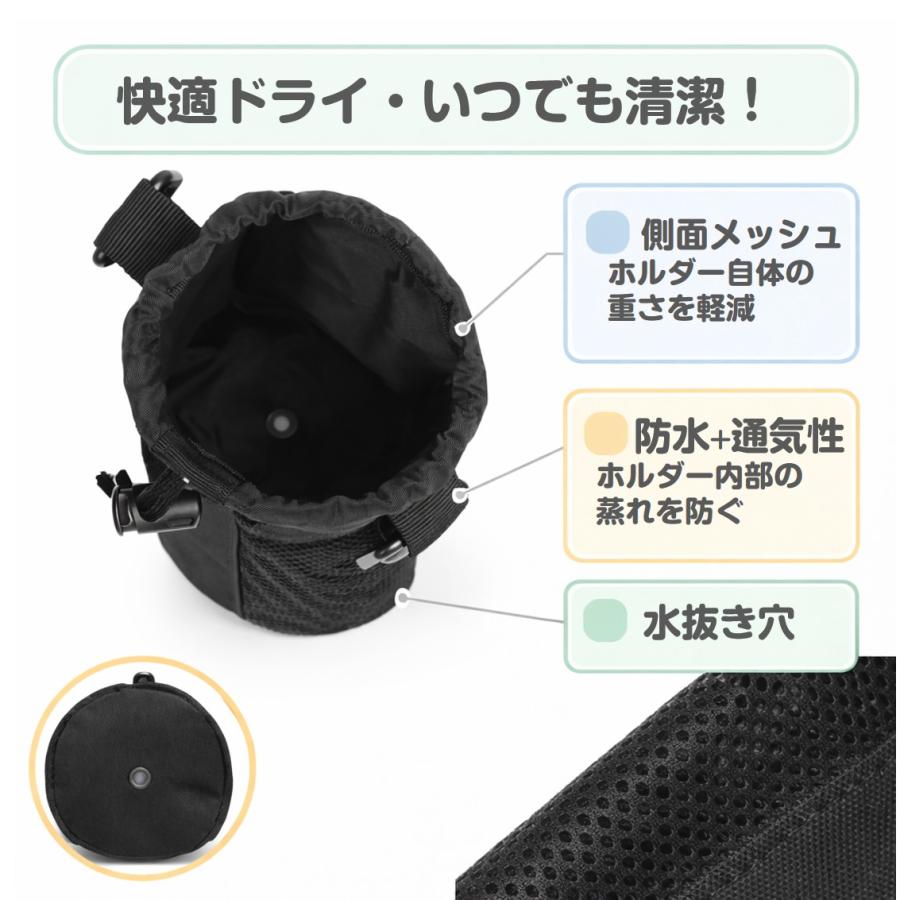 水筒カバー ボトルホルダー 防水 大容量 1.5L 1.5リットル ショルダー 斜めがけ 軽量 落下防止 スポーツ 小学生 子供 登山 遠足 アウトドア ジム おしゃれ 迷彩 |  | 07