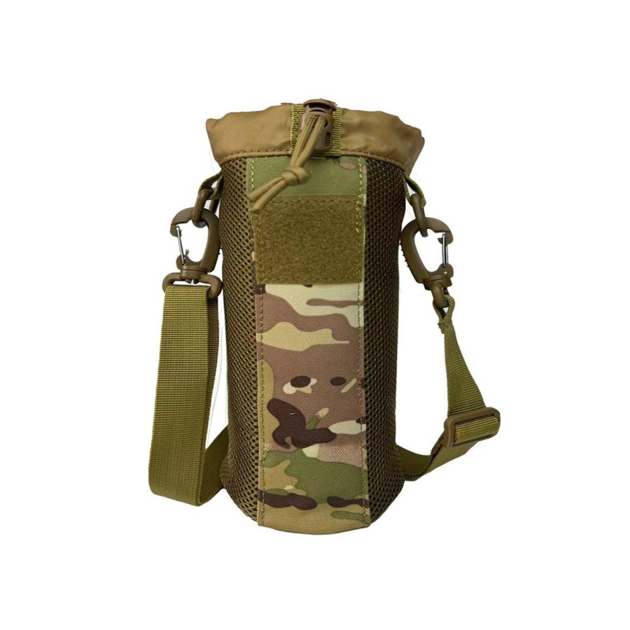 水筒カバー ボトルホルダー 防水 大容量 1.5L 1.5リットル ショルダー 斜めがけ 軽量 落下防止 スポーツ 小学生 子供 登山 遠足 アウトドア ジム おしゃれ 迷彩 |  | 02