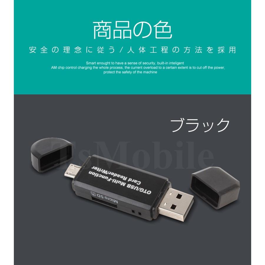 microSDカード USB カードリーダー SDカードリーダー Windows mac