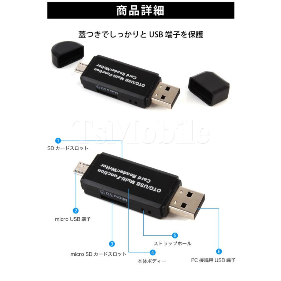 microSDカード USB カードリーダー SDカードリーダー Windows