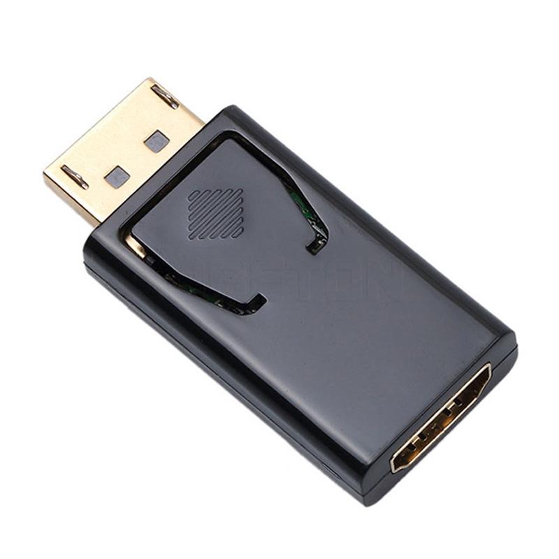 DPオス to HDMIメス 変換 小型 アダプタ コネクタ 4K 黒色 持ち運び便利 displayport hdmi アダプタ ディスプレイポート PC モニター プロジェクター｜tsmobile｜08