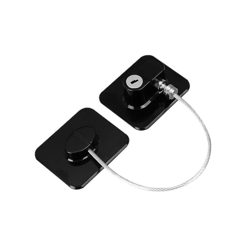 冷蔵庫ロック 1個 ドアロック チャイルドロック 窓 扉 冷蔵庫 棚