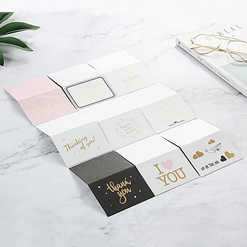 メッセージカード５枚 セット かわいい 封筒 付き 結婚式 お誕生日 サンキュー お祝い グリーティング 告白カード クリスマス |  | 05
