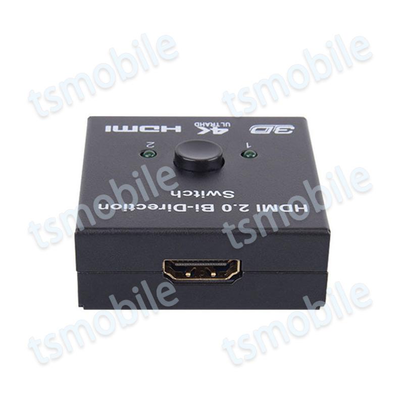 HDMI 切替器 2⇔1 分配器 セレクター スプリッター ボタン 手動 入力