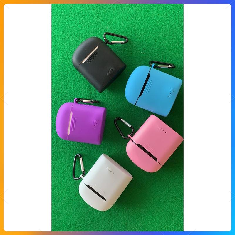 tws i7 シリコンケース ワイヤレスイヤホン用シリコンカバー 5色バリエーション フック付き | 