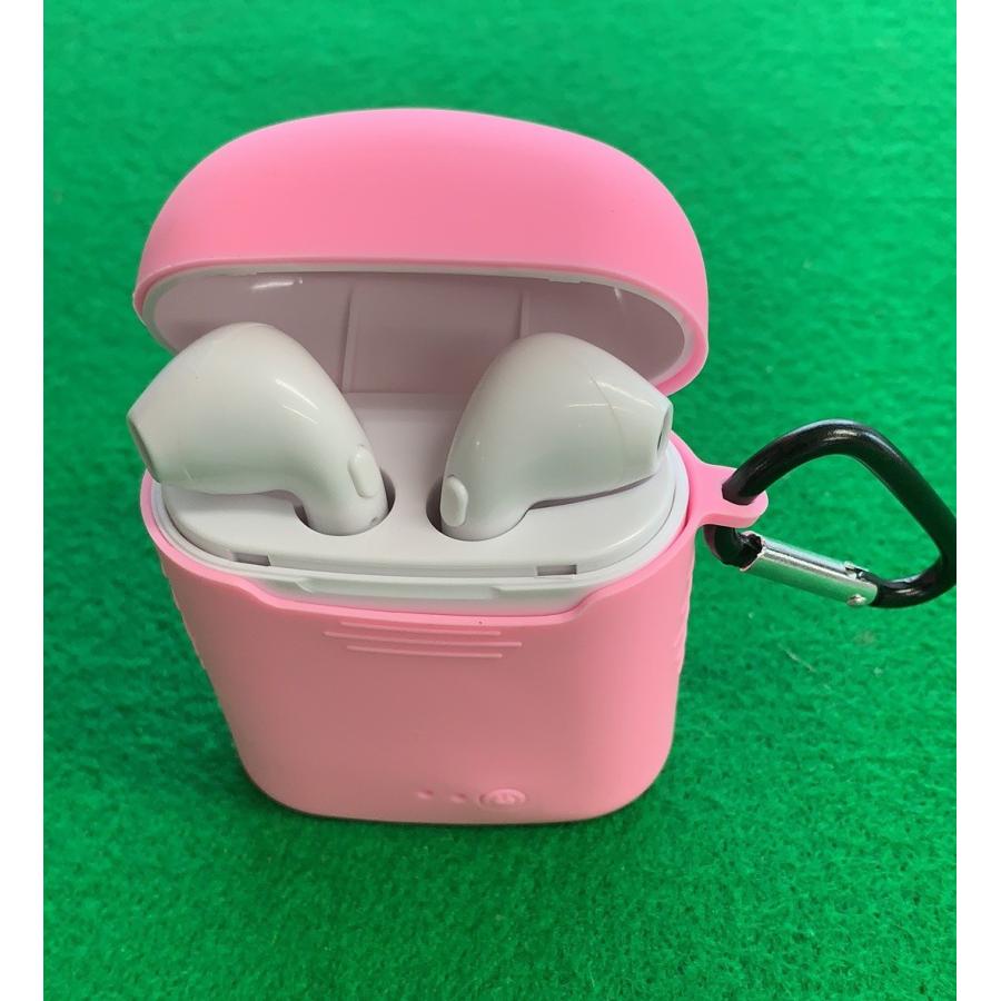 tws i7 シリコンケース ワイヤレスイヤホン用シリコンカバー 5色バリエーション フック付き |  | 06