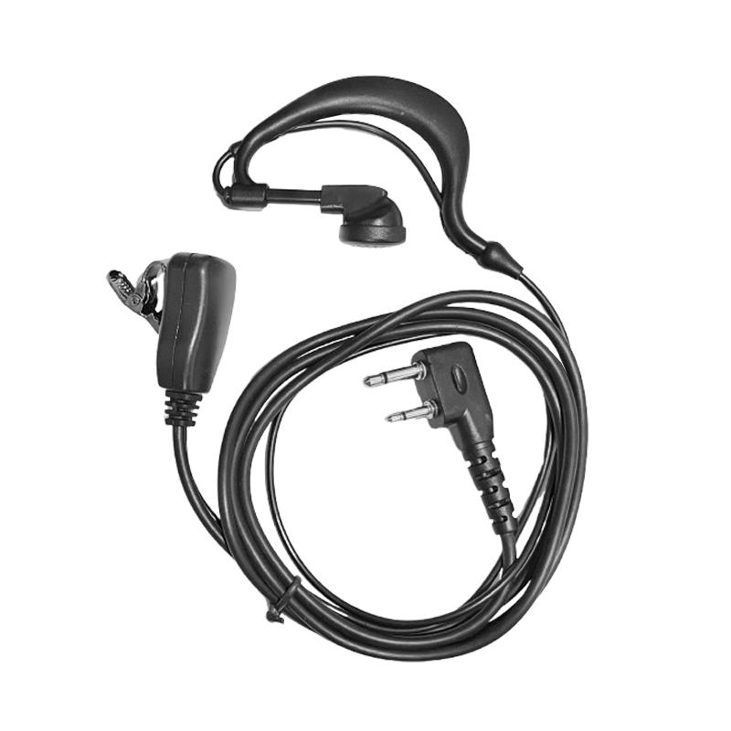 ICOM アイコム 専用 トランシーバー 片耳 イヤホンマイク 耳掛け型 2