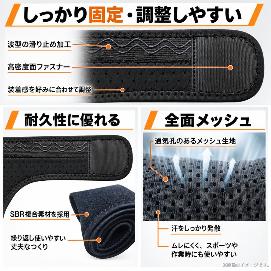 膝パッド 膝当て 左右1ペア 厚手EVAパッド 面ファスナー調整 メッシュ 作業用 農作業 園芸 DIY ブラック M L |  | 07