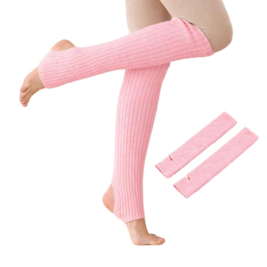 レッグウォーマー バレエ ヨガ ダンス トレンカ かかと 穴あき ヨガソックス ピラティス 柔らか ニット ショート 40cm 子供 大人 レディース おしゃれ かわいい |  | 04