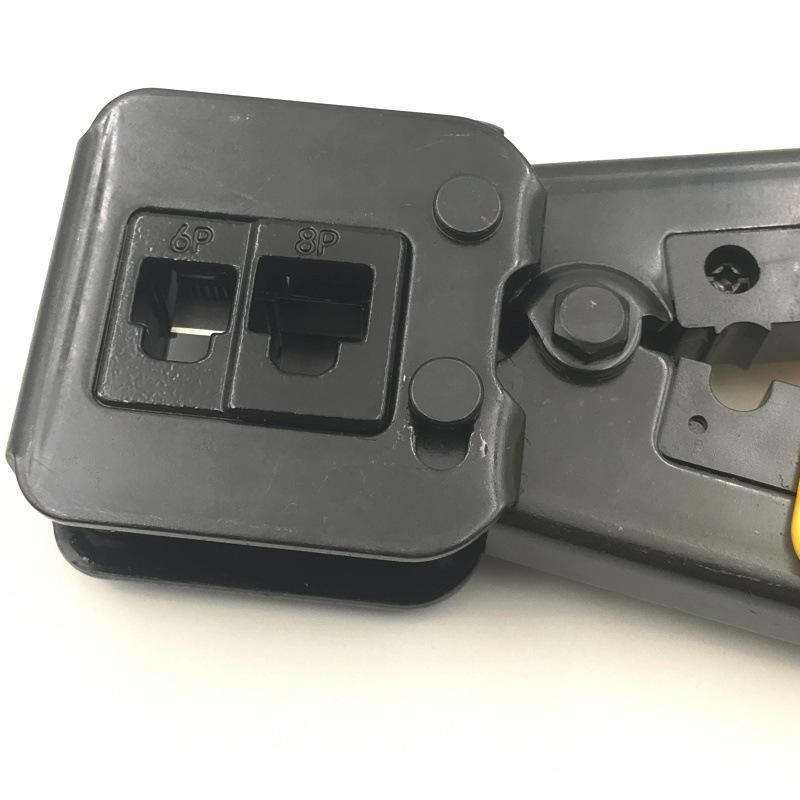 LANケーブル自作セット 貫通コネクタ20個+かしめ工具+LANテスター+