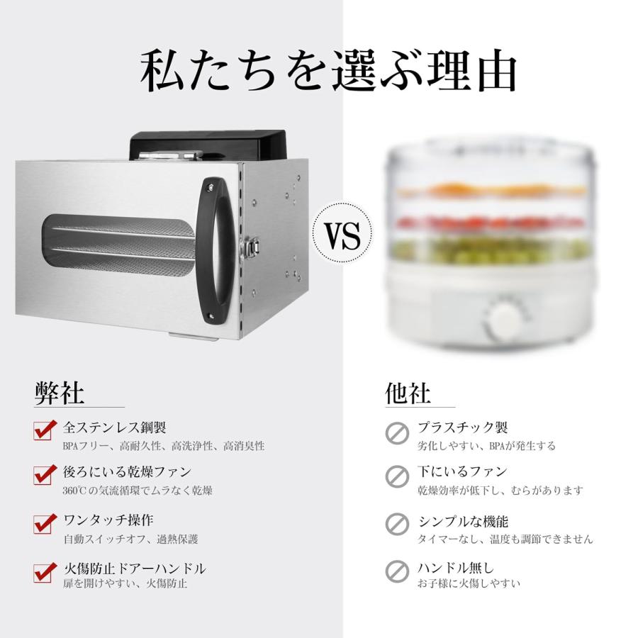食品乾燥機 10層 フードドライヤー クッキー乾燥機 電気食品脱水機
