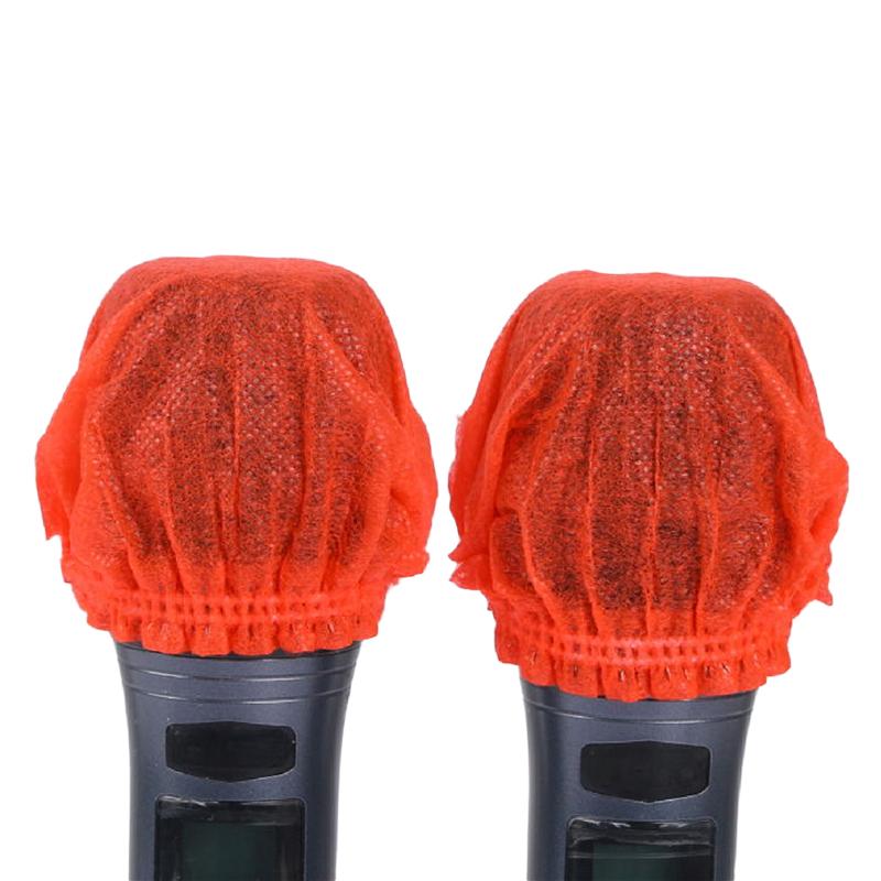 マイクカバー 使い捨て 100枚 セット カラオケ 不織布 黒 ブラック 個包装 飛沫防止 ウイルス対策 感染予防 衛生 清潔 安心 風防 雑音防止 イベント 講演 会議 |  | 03