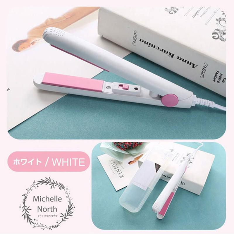 ミニヘアアイロン ストレート カール 2way 旅行 持ち運び 便利