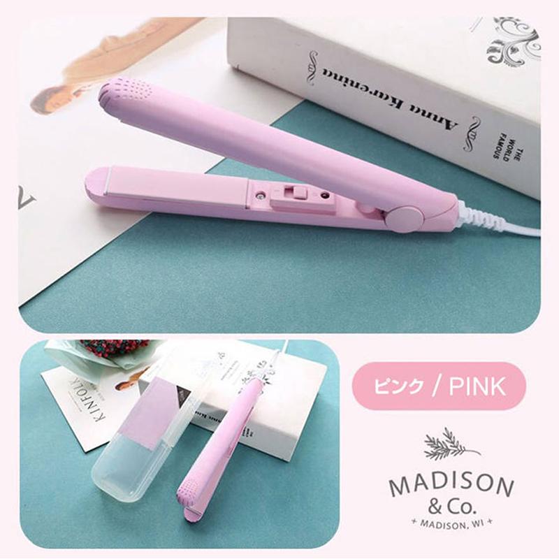 ミニヘアアイロン ストレート カール 2way 旅行 持ち運び 便利