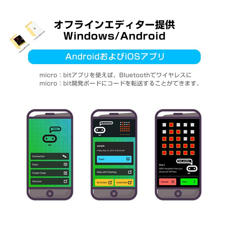 micro:bit マイクロビット v2.2 最新版 純正品 簡単 プログラミング 小学生 日本語教材 初心者 おすすめ 子供 パソコン クリスマス 誕生日 プレゼント おもちゃ｜tsmobile｜11