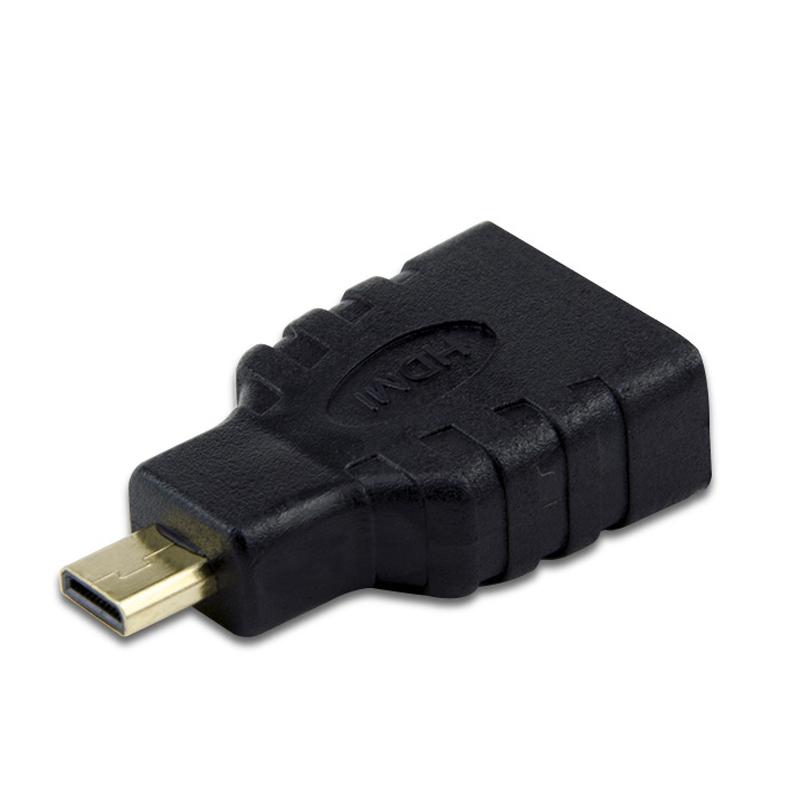 micro HDMItoHDMI 変換アダプタ マイクロHDMIオス⇔標準HDMIメス