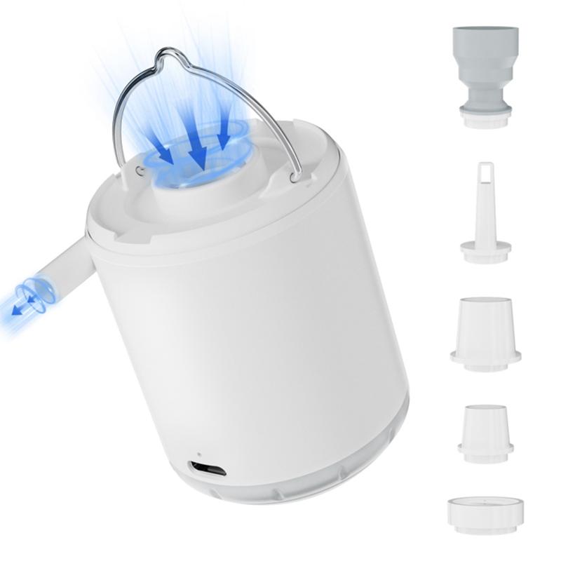 エアポンプ　空気入れ　便利　抜き　8役　ランタン　便利 エアーポンプ 空気入れ 電動 エアポンプ 浮き輪 モバイル