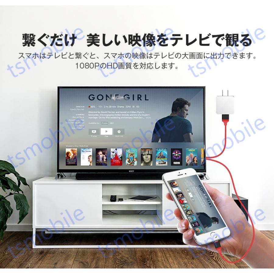 赤TypeC HDMI変換ケーブル1080P HD画質 Type-C Digital AVアダプタ HDMI 変換アダプター マックブック Macbook iPad Pro Galaxy Huawei P30 Pro |  | 05
