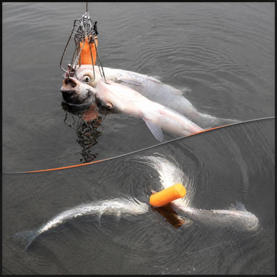 フィッシュストリンガー 活魚クリップ 10本セット 約10m フロートロープ付き ステンレス 魚キープ 釣り アウトドア メッシュケース付き |  | 04