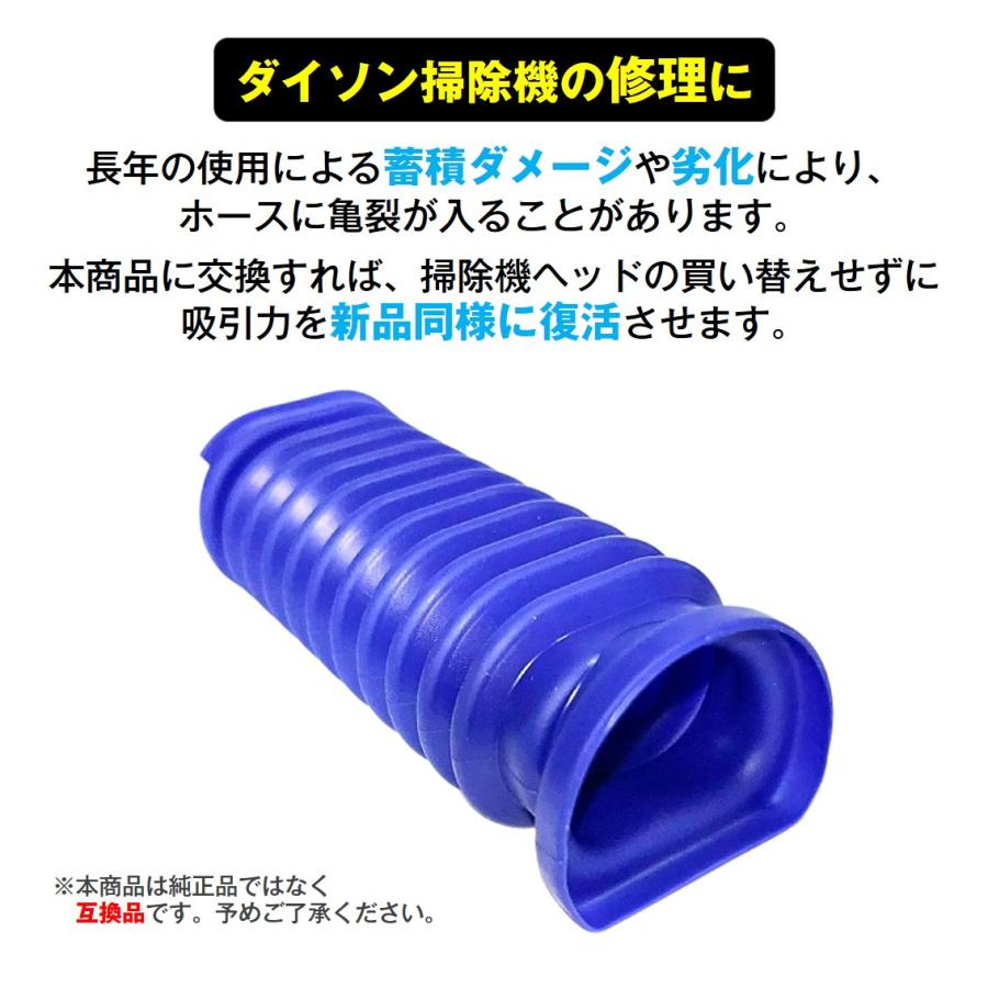 ダイソン slim スリム 掃除機用 蛇腹 ホース 互換 ソフトローラー