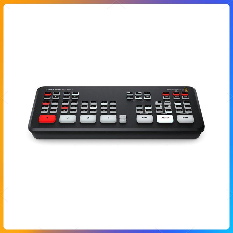 Blackmagic ATEM Mini Pro ISO スイッチャー : TSモバイル Blackmagic ATEM Mini Pro ISO スイッチャー : TSモバイル