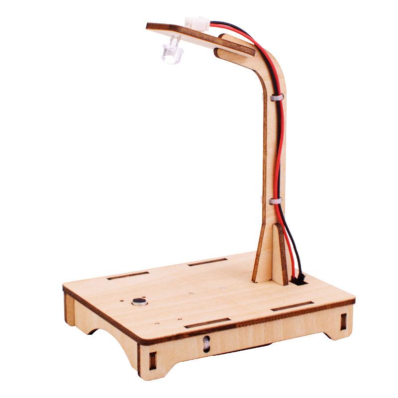 音感知センサーライト 工作キット DIYデスクライト 電気 照明 子供 木 小学生 サウンド テーブルランプ LED おもちゃ 実験 組み立て 簡単 電子工作 |  | 12
