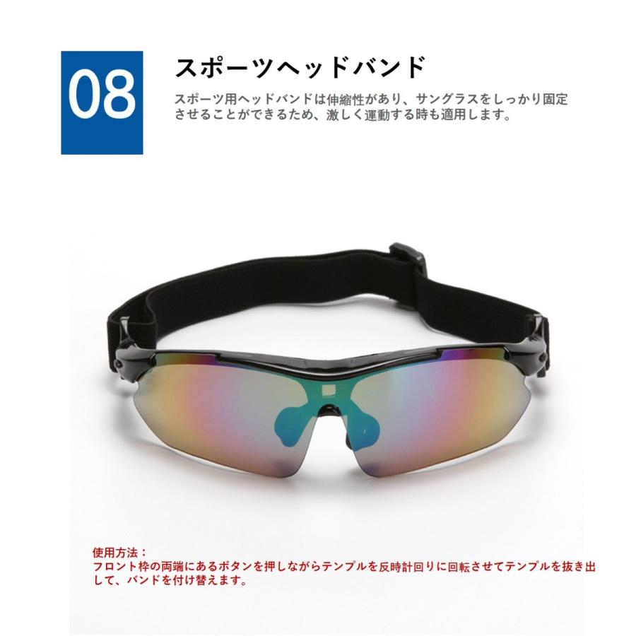 POC 交換レンズ５枚　サングラス サングラス 偏光レンズ スポーツサングラス 専用交換レンズ5枚