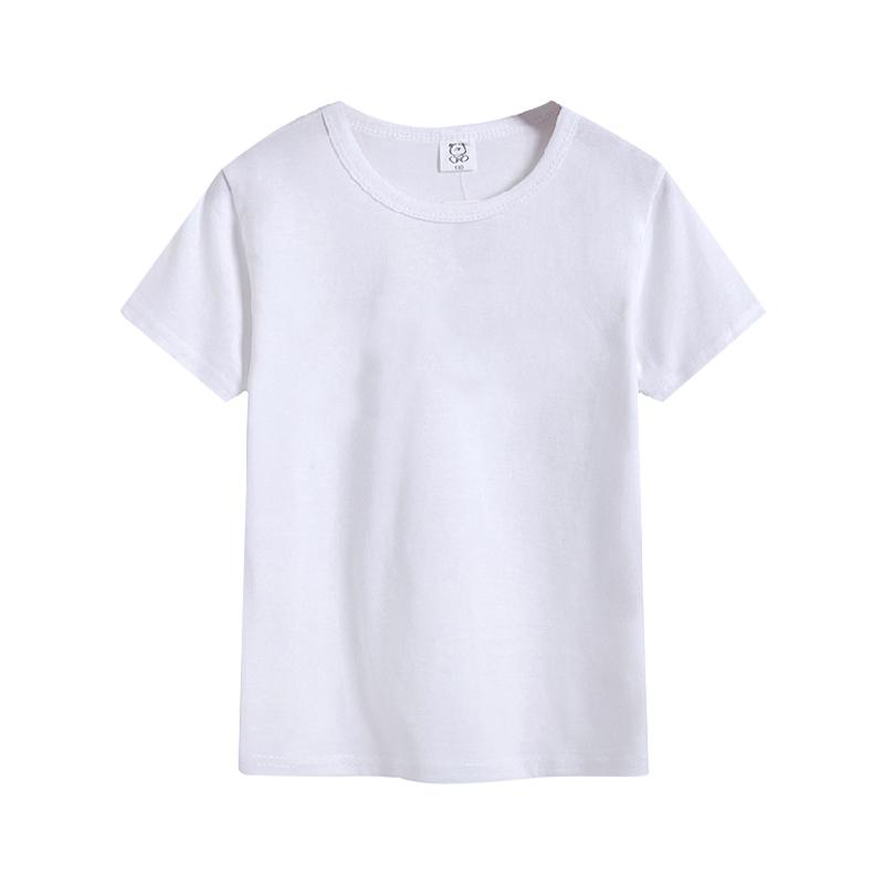 Tシャツ 子供 白Tシャツ 1枚 薄手 キッズ 半袖 ホワイト無地 体育服