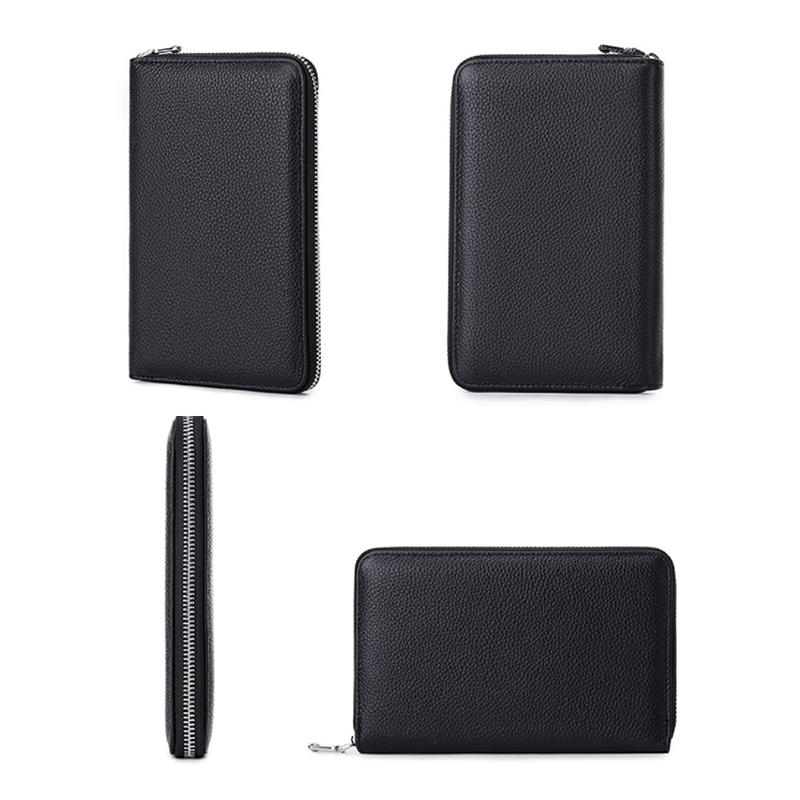 通帳ケース カードケース 磁気防止 スキミング防止 本革 大容量 財布 じゃばら ファスナー付き パスポート マルチケース レディース メンズ おしゃれ プレゼント |  | 13