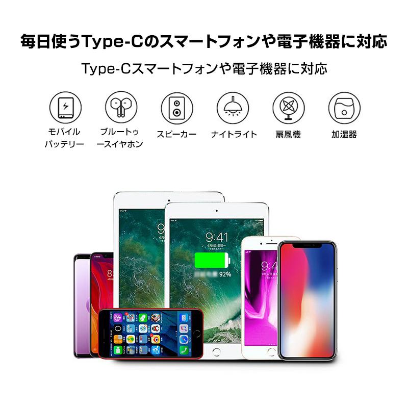 スマホ 充電ケーブル Type-C 3ポート 1.5ｍ 急速 同時充電 Android iPhone 高耐久 断線しにくい 過充電防止 スマートフォン アンドロイド タブレット 電子タバコ |  | 12