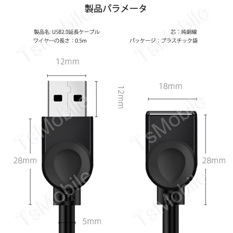 USB 延長ケーブル 50m USBエクステンダー(USB延長・最大50m・USB2.0・USB2ポート・LAN