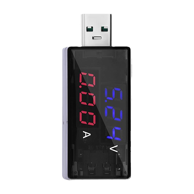 USBテスター USBチェッカー 電圧 電流 急速充電対応 デジタル表示 簡易 電圧計 電力計 PC スマホ バッテリー ケーブル 測定 計測 性能 チェック 軽量 コンパクト |  | 11