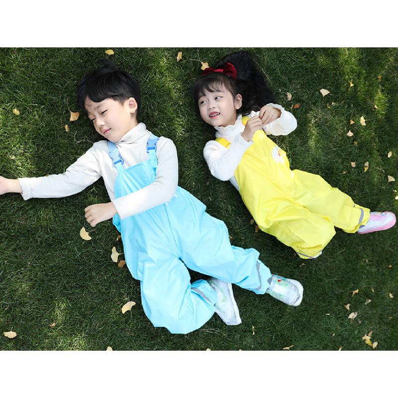 プレイウェア レインパンツ 子供 砂場着 遊び着 かわいい 80 90 100
