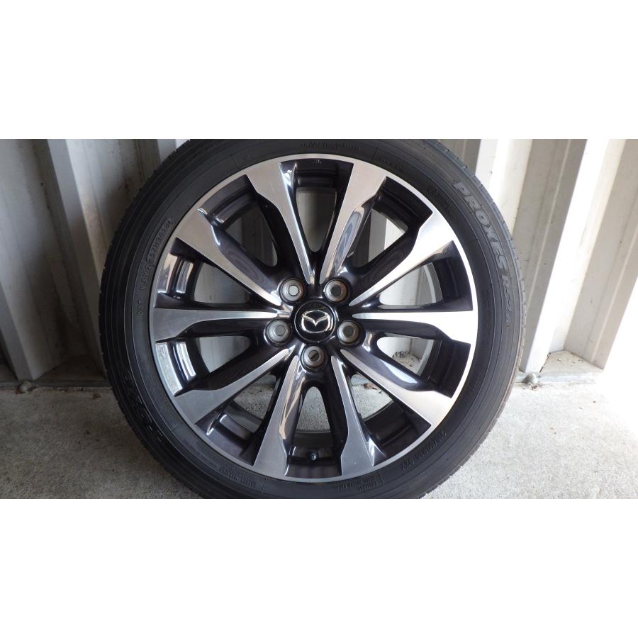 マツダ マツダCX3 XD 純正 18x7J ET50 PROXES 215/50R18 タイヤ付き 4 