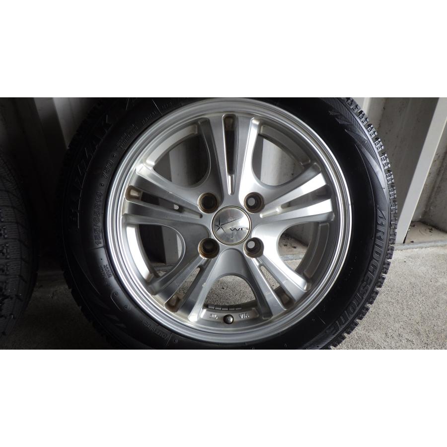 ブリザック VRX 2019年製ブリヂストン 155/65R14 WB 14x 4.5J ＋44 100 